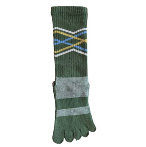 Chaussettes basses 5 doigts pour hommes ODM, respirantes en maille, absorbant la transpiration, talon renforcé, bande antidérapante, en coton, pour le sport, fabriquées sur mesure au Vietnam - Product Image 1