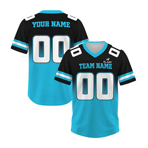 Maillot de rugby respirant en sublimation, personnalisable avec nom et numéro d'équipe, maillot de football américain, uniforme de football américain - Product Image 5