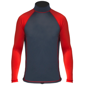 Chemises de compression unisexes respirantes avec logo personnalisé sur le devant, manches longues, pour la gym, le MMA, le BJJ, rashguard en Spandex/Polyester - Product Image 5