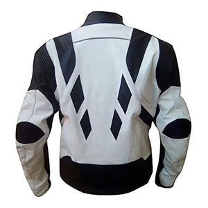 Chaqueta de Motocicleta para Hombre, Cómoda para Invierno, de Cuero Ignífugo, de Alta Calidad, para Uso en Exteriores, Ropa de Moda Más Vendida - Product Image 5