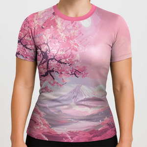 Breathable Rash Guard <b>Compression</b> <b>Shirts</b> Workout Fitness Yoga Swim Ladies Athletic Gym UPF50+ Quick Dry - Product Image 4