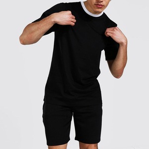 T-shirt à manches courtes col rond noir pour garçons Oye Hoye International, couleur unie, respirant, léger, 100% polyester, décontracté - Product Image 5