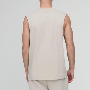 2026 New <b>Men's</b> <b>Singlet</b> Breathable Knitted Top V-neck High Street Style 220g From Pakistan <b>for</b> Gym Workout - Product Image 2