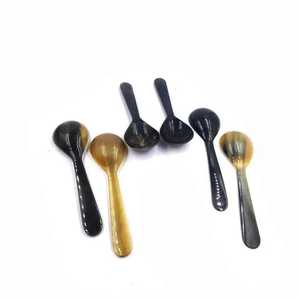 Cuchara Artesanal Ecológica de Cuerno de Búfalo, Pulida, Duradera, Decoración Natural para el Hogar, Boda, Estilo Moderno, Imitación Antigua - Product Image 4