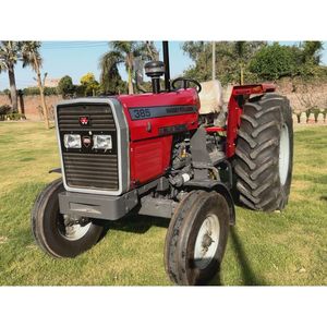 Tractor Massey Ferguson de bajo consumo MF 385 2WD 85 HP con peso frontal y elevador hidráulico para agricultura comercial - Product Image 3