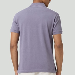Camiseta Polo Personalizada con Logotipo, 100% Algodón, para Hombre, Lisa, Teñida, Transpirable, Pique, OEM, Venta al Por Mayor BD - Product Image 2