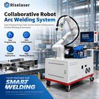 Robot Las Cobot Otomatis Mesin Las MIG untuk Bengkel Fabrikasi Logam dengan Penggunaan Fleksibel dan Pengelasan Cerdas