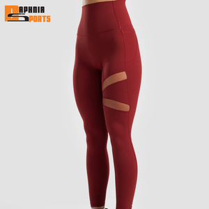 Leggings de sport pour femme sur mesure de haute qualité, séchage rapide, taille mi-haute, respirants, style décontracté pour la gym - Product Image 4