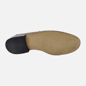 Men's Formal Slip on Shoe Waxy Upper Handmade Outsole Closed <b>Toe</b> Anti-Slippery Office Career Air Cushion EVA Midsole - Product Image 5
