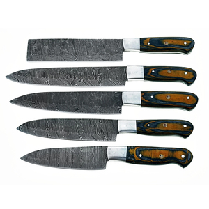 Premium Damascus Design <b>Kitchen</b> Knife Set Multi Functional Chef Knife Collection For Cooking And <b>Kitchen</b> Tasks - Product Image 3