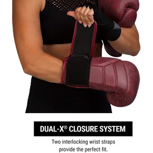 Gants de boxe personnalisés en cuir PU de couleur unie pour l'entraînement, impression de logo personnalisée - Product Image 5