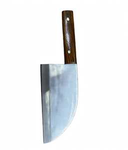 Couteau de cuisine et hachoir robuste en acier inoxydable de qualité professionnelle avec manche en bois de rose OEM - Product Image 4