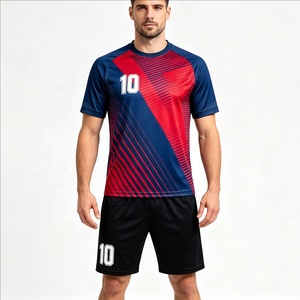 Ensemble de maillots de handball unisexe personnalisés par sublimation, respirant, séchage rapide, uniforme d'équipe, vêtements de sport, 100% polyester - Product Image 1