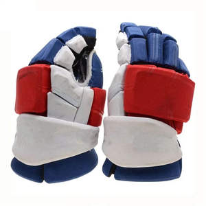 Gants de hockey sur glace pour adultes personnalisables avec votre propre design, protection UV, antidérapants, isolés thermiquement, durables, fermeture sans couture, meilleurs pour le sport - Product Image 1