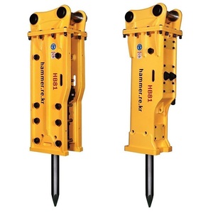 Bomba de martillo hidráulico de alto rendimiento con caja de cambios diseñada para trabajos de construcción que ofrece una potente fuerza de impacto. - Product Image 3