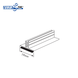 100mm <b>moulding</b> new extruding industrial clear <b>pvc</b> sharkclip supergrip - Product Image 2