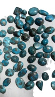 Pierre précieuse en turquoise iranienne de qualité supérieure AAA+, cabochon, taille personnalisée, prix de gros, pierre en turquoise en vrac pour la fabrication de bijoux