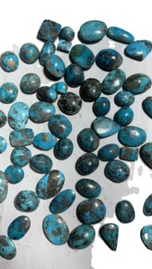 Turquesa Iraní de Gran Calidad AAA+, Cabujón de Piedra Preciosa, Tamaño Personalizado, Precio al por Mayor, Piedra Suelta para Joyería - Product Image 3