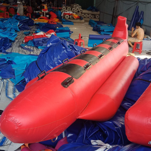 Bote Inflable en Forma de Plátano para 5-10 Personas, Dispositivo de Flotación de PVC para Diversión Acuática en Resorts - Product Image 6