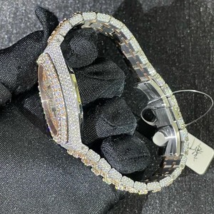 Relojes de Edición Limitada de Acero Inoxidable, Mecánicos Automáticos, Estilo Hip Hop Clásico, Unisex, con Joyas de Belleza Hechas a Mano - Product Image 4