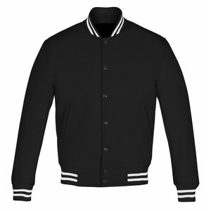 Chaquetas Varsity de Satén y Lana de Manga Larga a Precio Accesible, Ligeras, Transpirables, Unisex, Chaqueta de Béisbol Impermeable - Product Image 1
