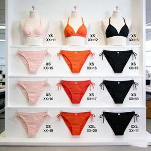 Ensemble de maillot de bain bikini string halter sexy et tendance, grande taille, personnalisé en usine, faible MOQ - Product Image 4