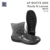 AP <b>Boots</b> 2005 Roots N Leaves PVC Protective <b>Boots</b> for Women-Waterproof <b>High</b> Durability Gardening Shoes - Product Image 2