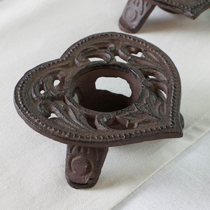 Handmade Iron Heart <b>Tealight</b> Candle Holder Romantic Table Centerpiece Decor for Wedding Home Party Bulk Supply - Product Image 6