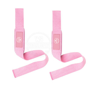 Service OEM, logo personnalisé, sangles de poignet antidérapantes pour la musculation, équipement d'entraînement pour la musculation et la force athlétique, sangle de musculation personnalisée - Product Image 6