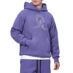 Chándal Informal con Capucha y Bordado para Hombre, Última Moda, Alta Calidad, Antiarrugas, el Mejor Diseño, Precio Razonable - Product Image 4