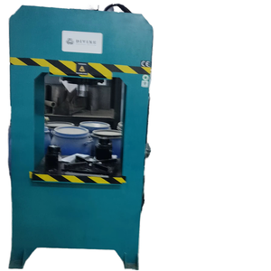 Prensa Hidráulica Industrial de Doble Columna y Bastidor Fijo de 100 Toneladas con Motor y Bomba para Chapa Metálica y Moldeo - Product Image 1