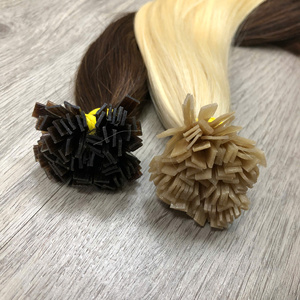 Extensions de cheveux humains naturels droits vietnamiens de luxe Pointe plate et pour la trame de génie Cheveux bruts alignés sur les cuticules - Product Image 1