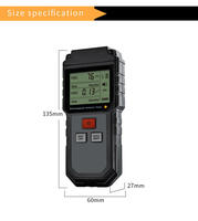 Detector de Radiación Nuclear Premium, Contador de Rayos Electromagnéticos, Dosímetro Personal Industrial, Dispositivo Geiger de Rayos X