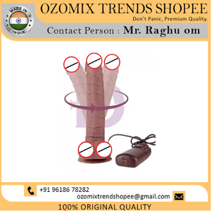 Énorme rose TPE Silicone gode épais géant réaliste Jumbo pénis jouet avec forte ventouse doux adulte Sex Toy - Product Image 2