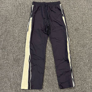 High Quality Men Windbreaker Track Pants Waterproof <b>Joggers</b> Streetwear Casual Hip Hop Nylon <b>Trousers</b> Side Stripe Zipper Pants - Product Image 1