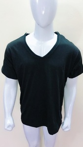 T-shirts décontractés unisexe à manches courtes en jersey 100 % coton, 220 g, à double accès des deux côtés, pour la rééducation post-chirurgicale, avec boutons-pression - Product Image 2