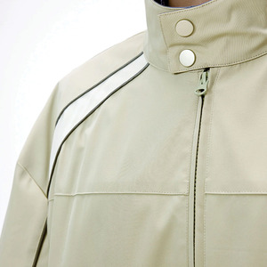 Chaqueta deportiva ligera premium B2B con cremallera completa, cortavientos transpirable, informal, para entrenamiento, marca privada OEM, chaquetas para hombre, EE. UU. - Product Image 5