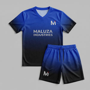 Ensemble d'entraînement de football personnalisé, respirant, à séchage rapide, vêtements de sport, ensemble d'équipe MALUZA INDUSTRIES Elite - Product Image 1
