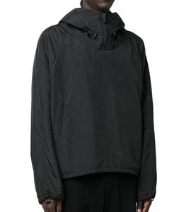 Veste coupe-vent imperméable à capuche en nylon froissé style vintage, respirante et résistante à l'eau, pour activités de plein air - Product Image 1