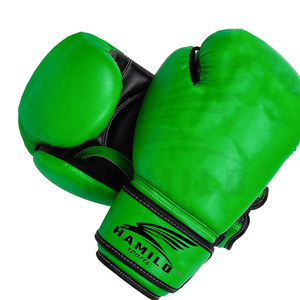 Guantes de Boxeo de Cuero Genuino Más Vendidos del Fabricante Pakistaní, Servicio OEM Disponible - Product Image 3