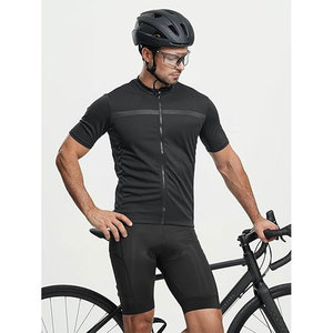 Ensembles de maillots de cyclisme au design tendance, respirants, coupe-vent, séchage rapide, antibactériens, en spandex et polyester, logo personnalisé, unisexe - Product Image 2