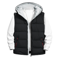 Dernière conception, veste matelassée légère et chaude pour homme avec logo personnalisé, idéale pour l'automne et l'hiver, isolée et résistante à l'eau, tendance
