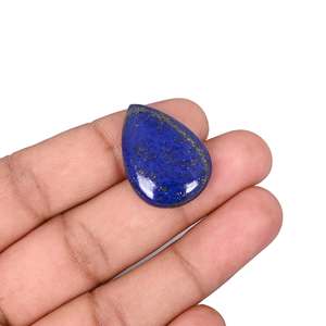 Natural <b>Lapis</b> <b>Lazuli</b> Gemstone 28x20mm Pear Shape 23.30Cts Best Quality Natural Gemstone for Jewelry - Product Image 2