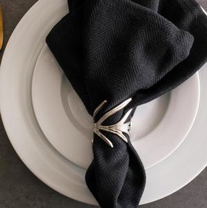 Nickel Placage Arbre Branche Serviette Anneau De Mariage Décor Haute Qualité Hôtel et Restaurant Serviette Anneau pour Table Décor Best-Seller - Product Image 3