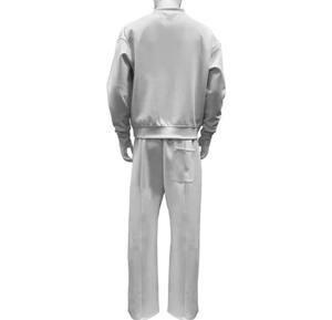 Conjunto Deportivo Personalizado de 2 Piezas para Hombre con Logotipo Personalizado, Sudadera de Cuello Redondo y Pantalones de Pierna Recta, Ropa Deportiva Informal al por Mayor - Product Image 2