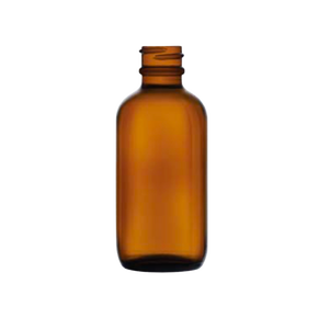 Hamilton round Amber Coated <b>Glass</b> <b>Bottles</b> - Product Image 1