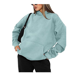 Oversize Women Hoodies Casual <b>Zip</b> <b>Hooded</b> Sweatshirt Loose Fit Pattern Streetwear Drop Shoulder Hoodie - Product Image 4