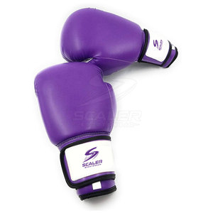 Gants de boxe MMA en cuir de haute qualité pour l'entraînement, le sparring, la remise en forme, imperméables, anti-humidité, antidérapants, avec sangle de poignet réglable - Product Image 2