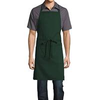 Tablier en coton sans manches léger, imperméable, résistant aux taches, écologique, réutilisable, avec plusieurs poches, lavable pour le nettoyage