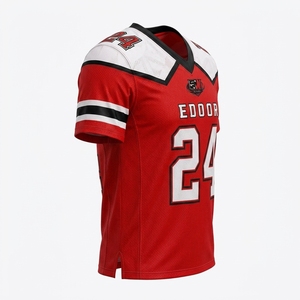 100% Polyester Anti-Bacterial OEM Service Best Selling American <b>Football</b> Jersey Breathable Plus <b>Size</b> Printed Custom Sublimation - Product Image 6